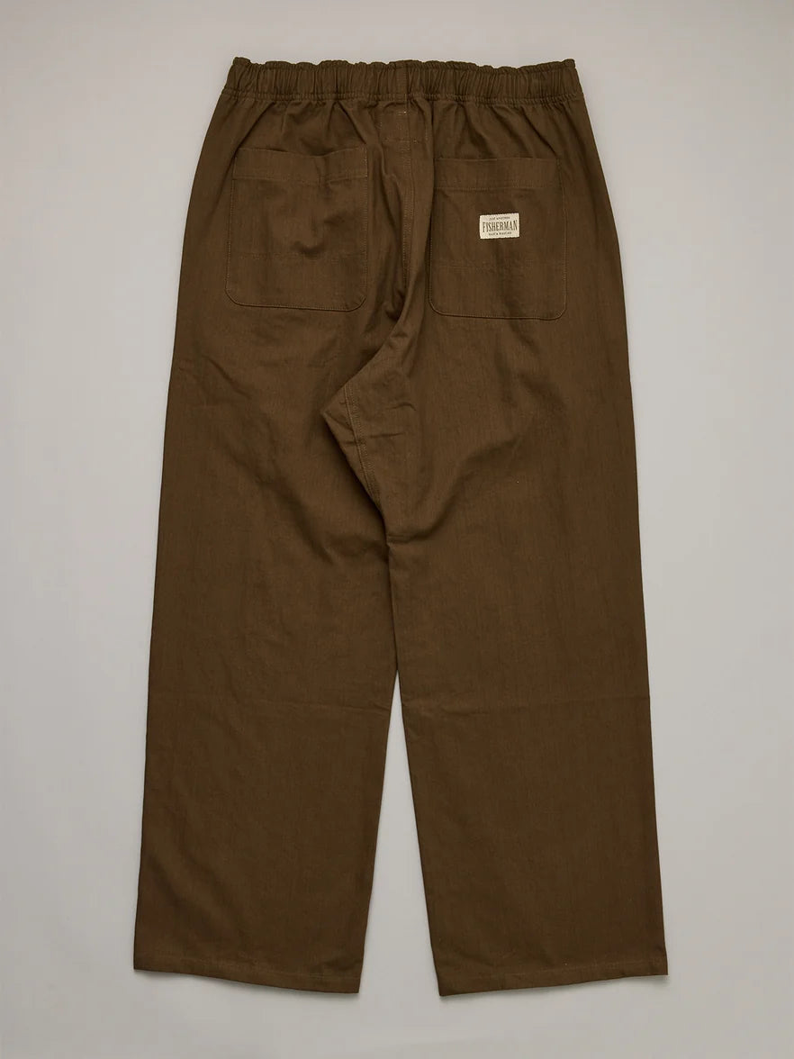 JUST ANOTHER FISHERMAN - DOCKYARD PANTS - BROWN
