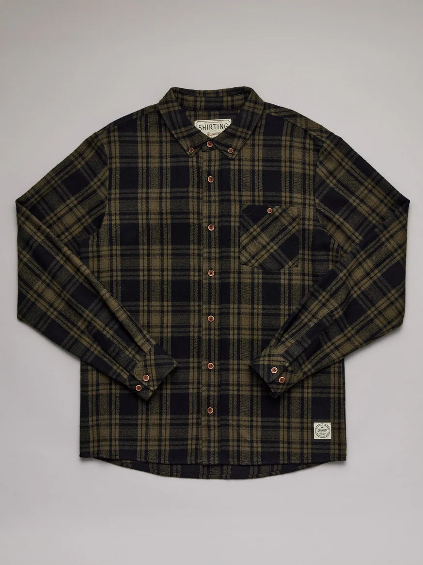 JUST ANOTHER FISHERMAN - BOATYARD SHIRT - ALPINE CHECK