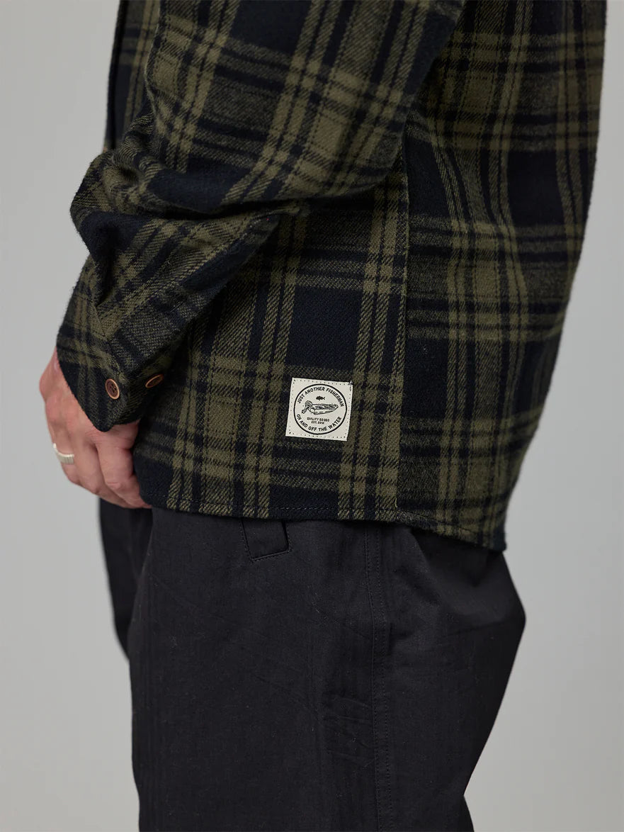 JUST ANOTHER FISHERMAN - BOATYARD SHIRT - ALPINE CHECK