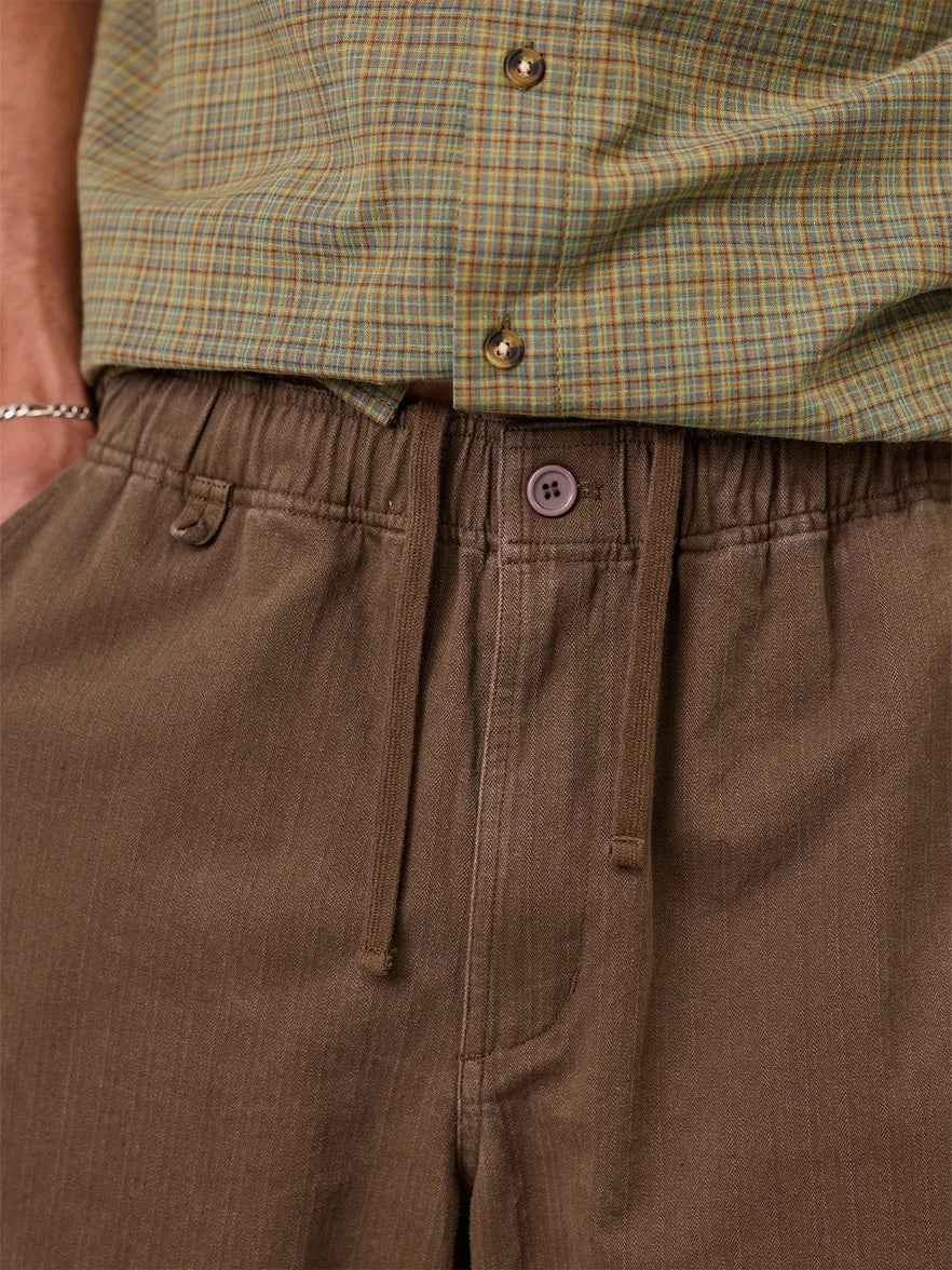 JUST ANOTHER FISHERMAN - DOCKYARD PANTS - BROWN
