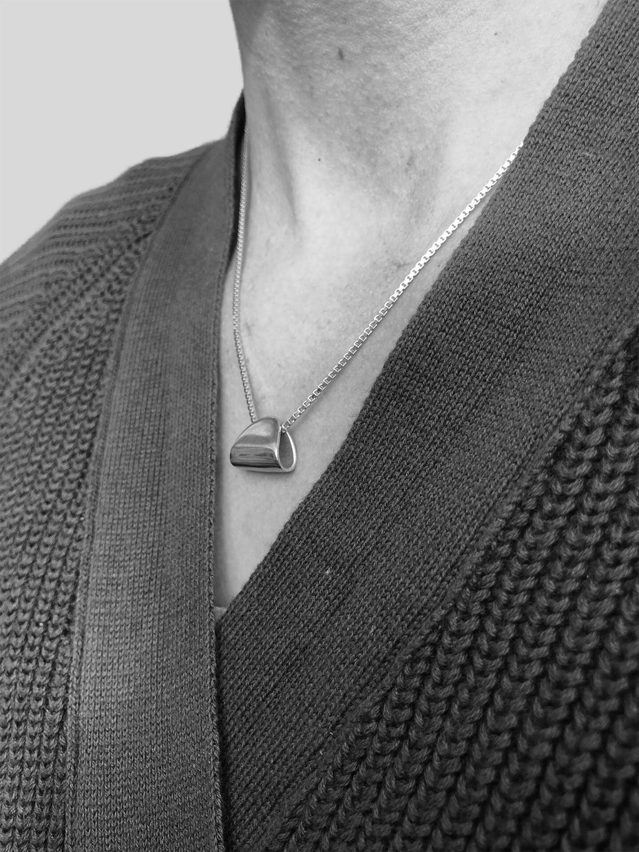 Rachel Stichbury - Wrapped Necklace - Stirling Silver 45cm chain