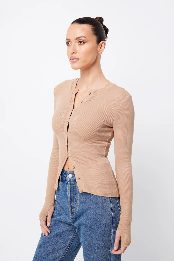 Mossman - Lyon Cardigan - Camel