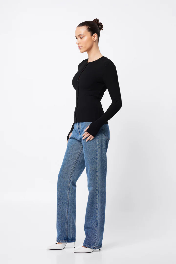 Mossman - Lyon Cardigan - Black