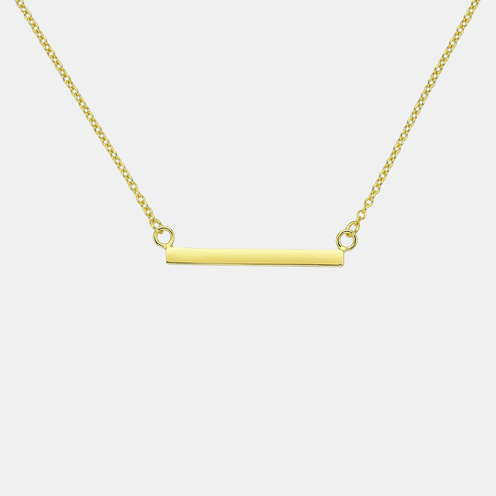 SOPHIE - BAR NECKLACE - GOLD