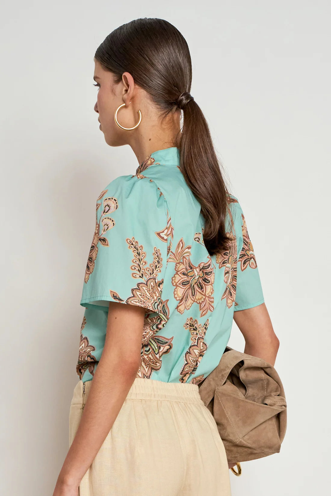Zoe Kratzmann - Hail Top - Mint Kgari