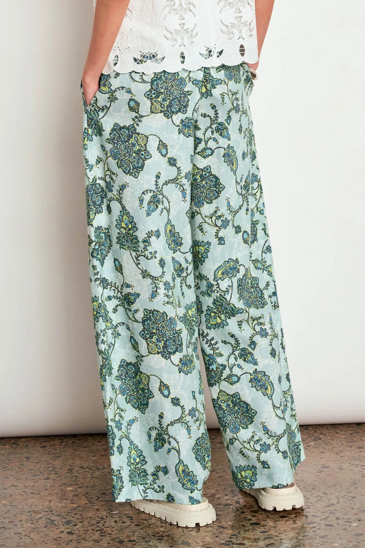 ZOE KRATZMANN - PHASE PANT - FERN PAISLEY