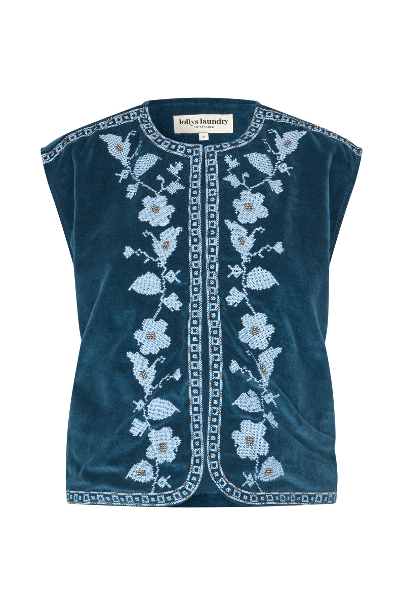 Lollys Laundry - Bin Vest - Blue