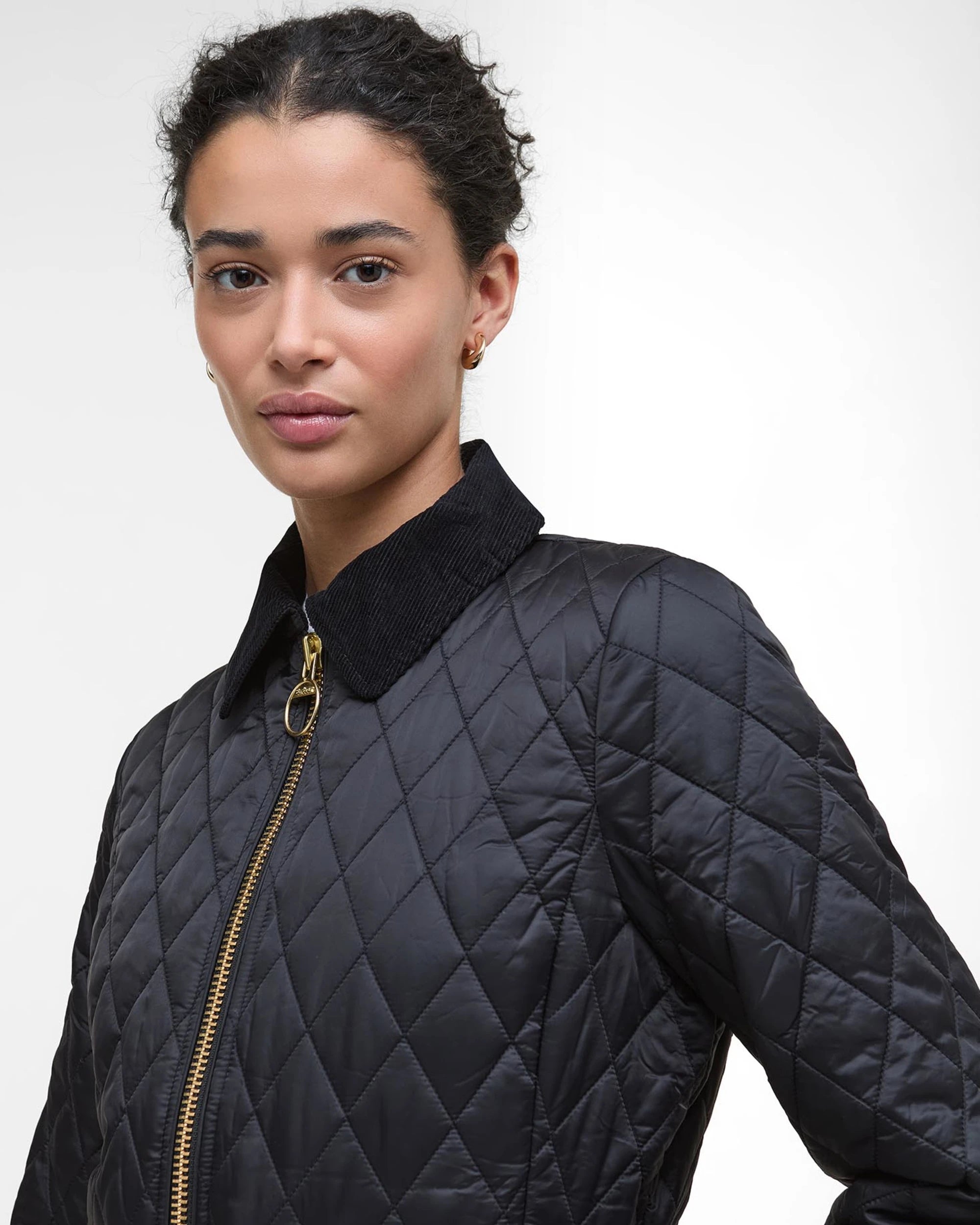 Barbour - Fitted Beadnell Quilted Jacket - Black/Classic