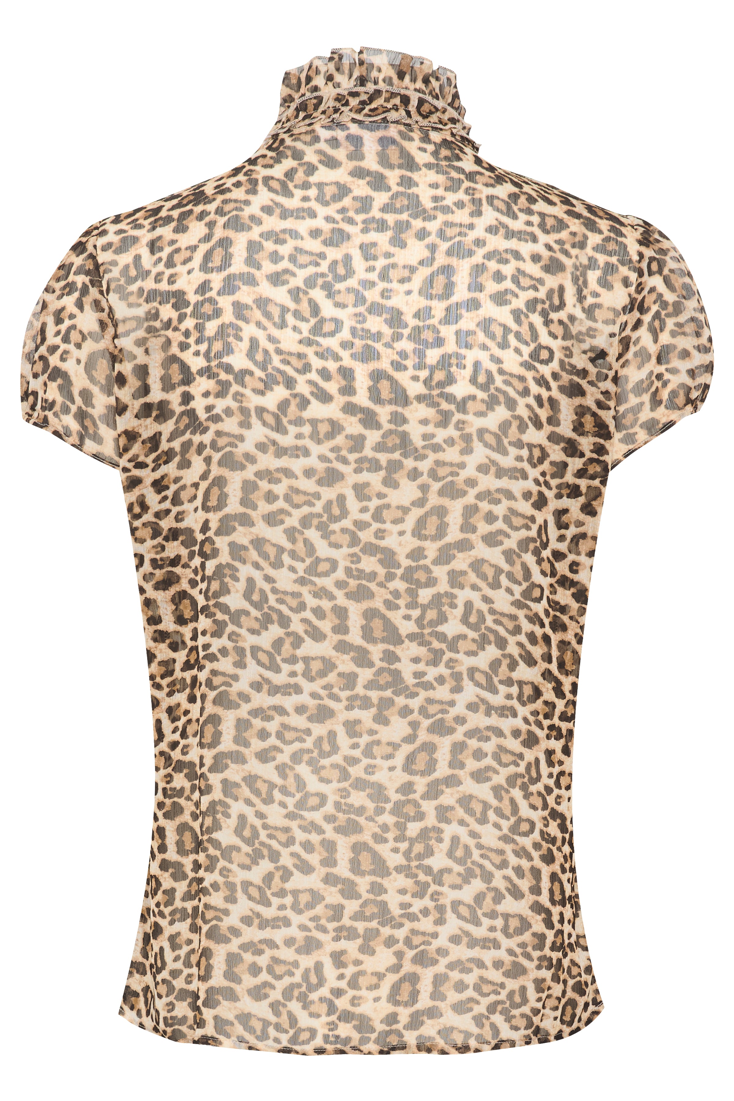 St Tropez - Lilja Shirt - Leopard