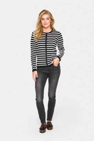 St Tropez - Mila Striped Cardigan