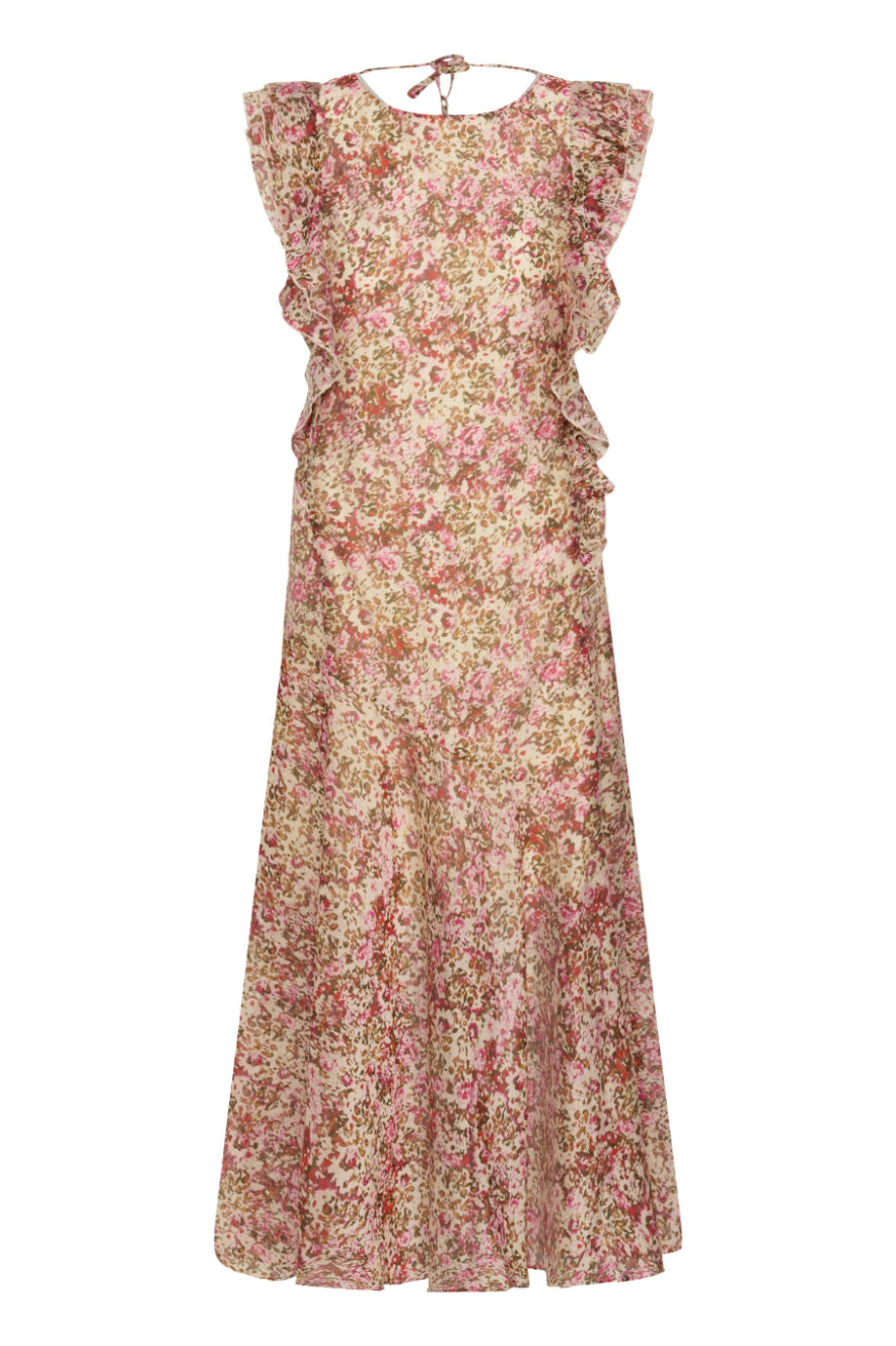 SAINT TROPEZ - RAINIE DRESS - BALLERINA BRUSHED BLOOM