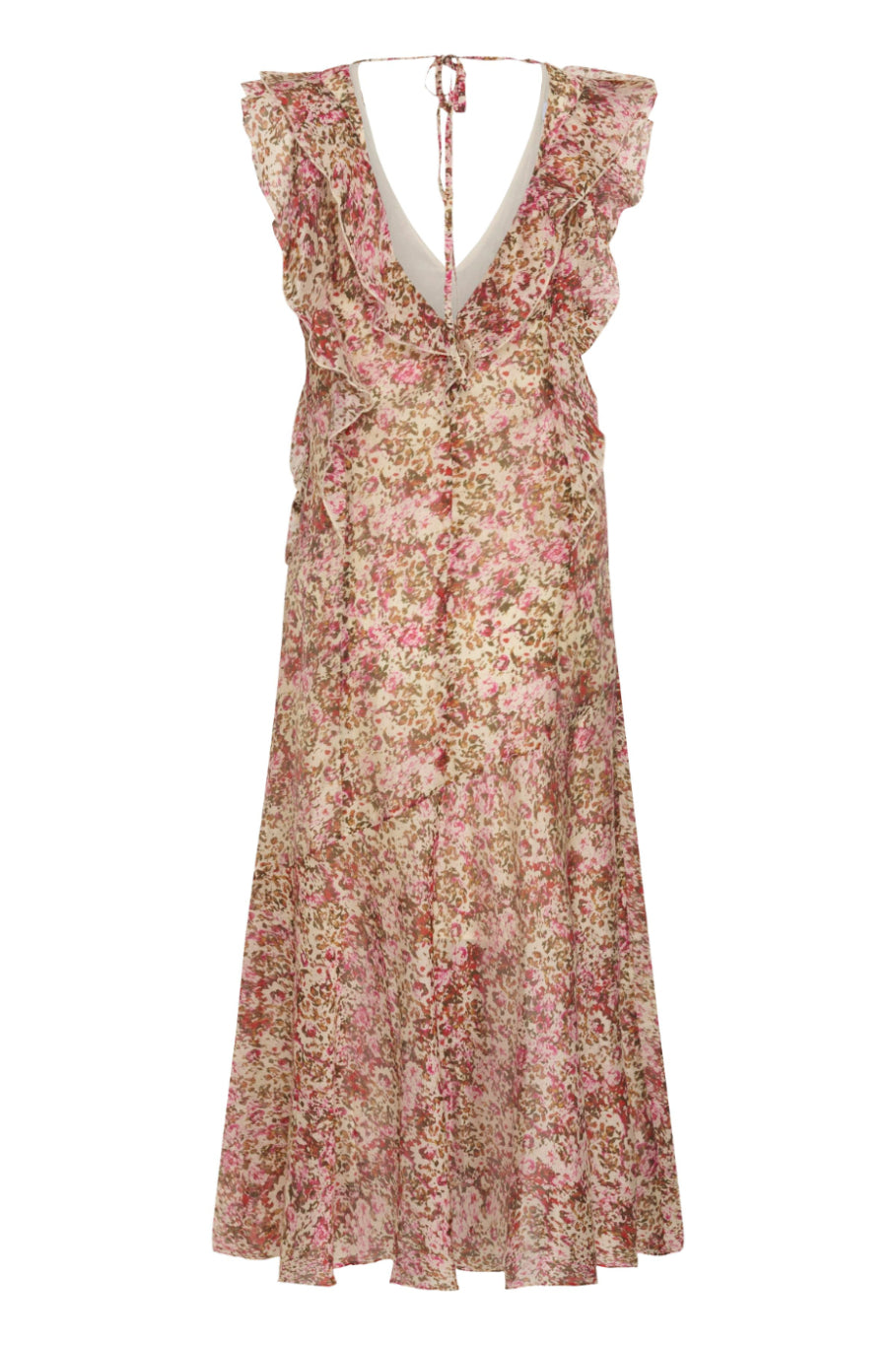 SAINT TROPEZ - RAINIE DRESS - BALLERINA BRUSHED BLOOM