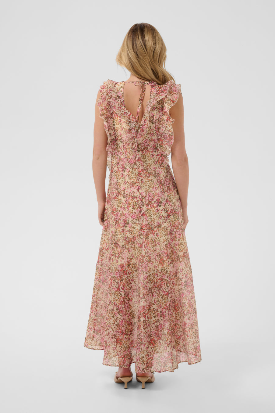 SAINT TROPEZ - RAINIE DRESS - BALLERINA BRUSHED BLOOM