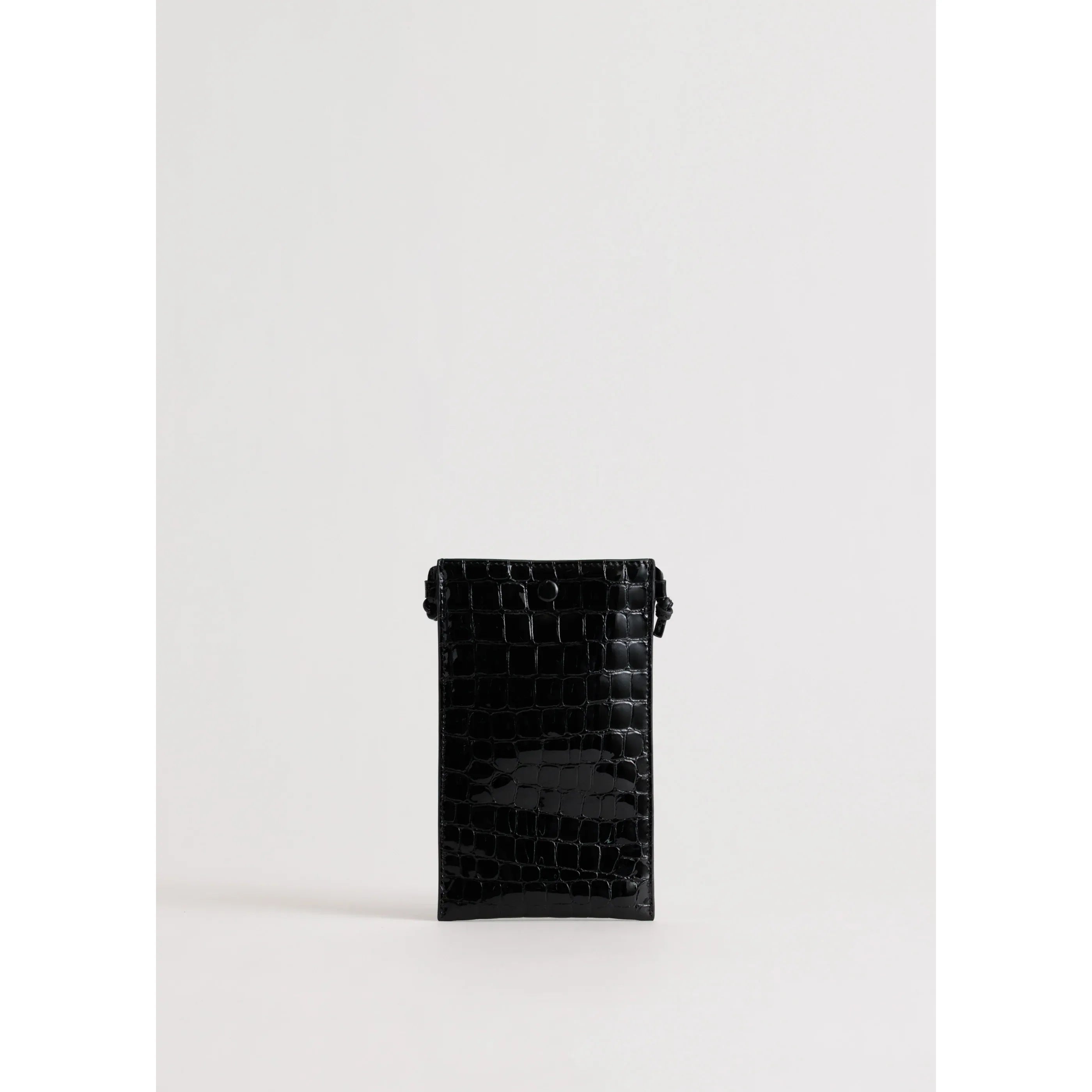 Yu Mei - Luci Bag - Black Croc