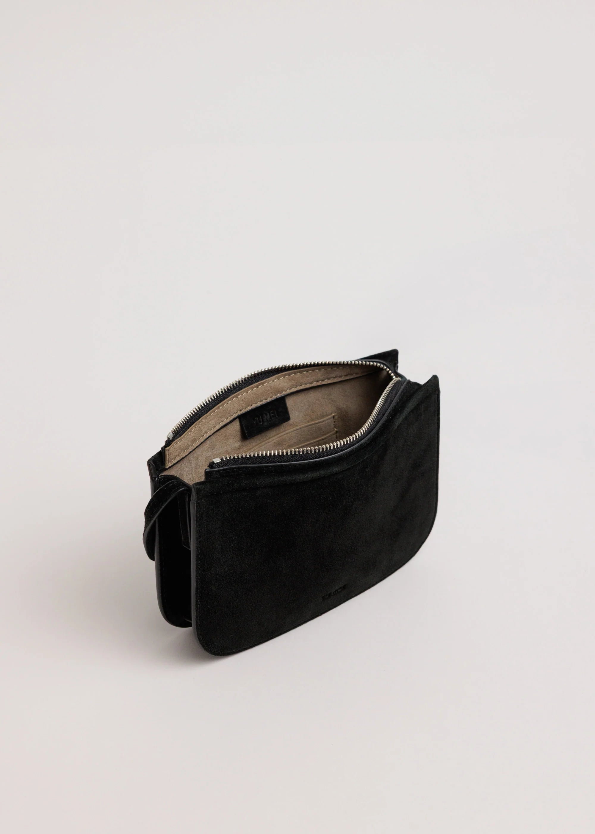 Yu Mei - Vi Bag - Black Suede