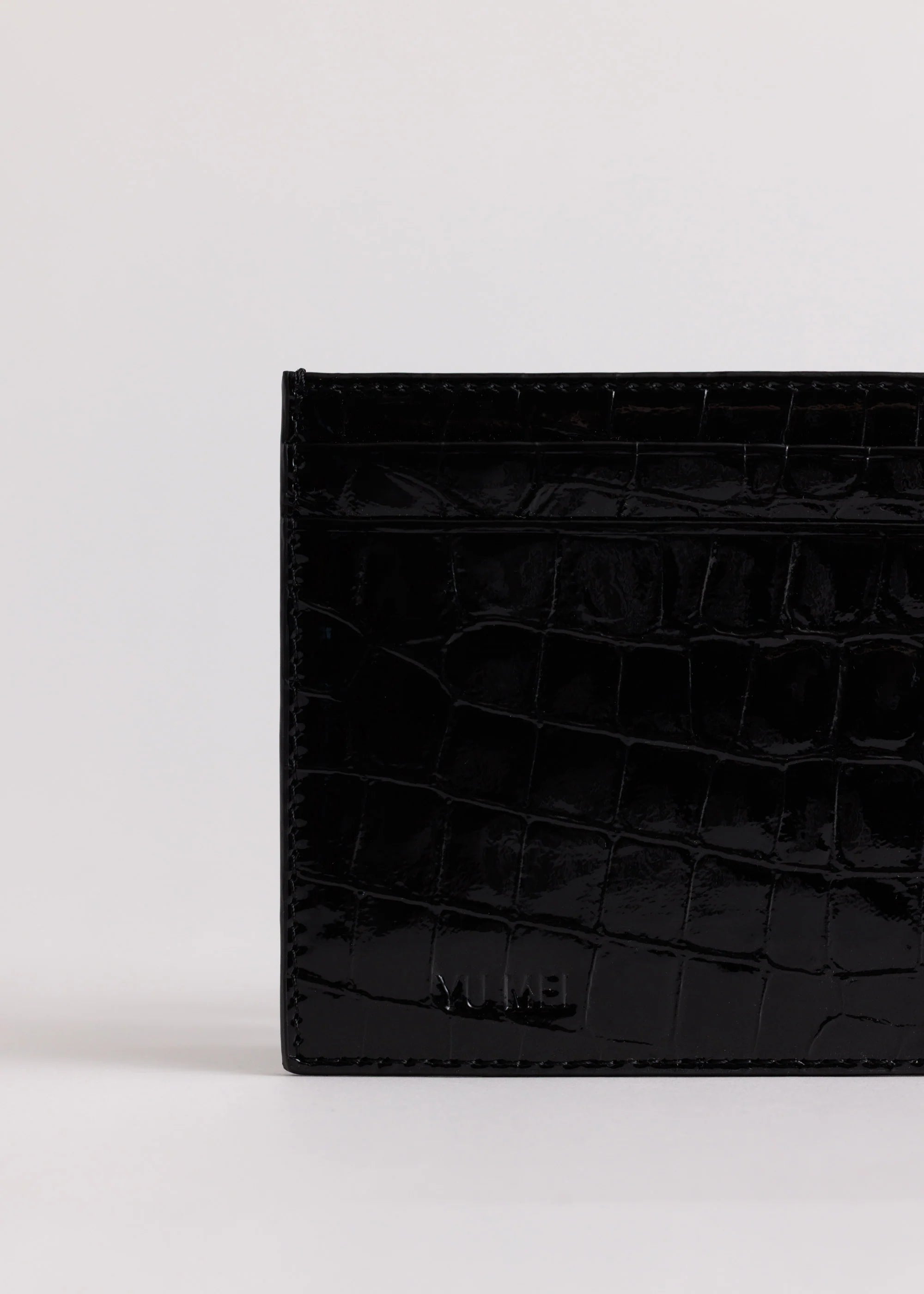 Yu Mei - Youhan Cardholder - Black Croc