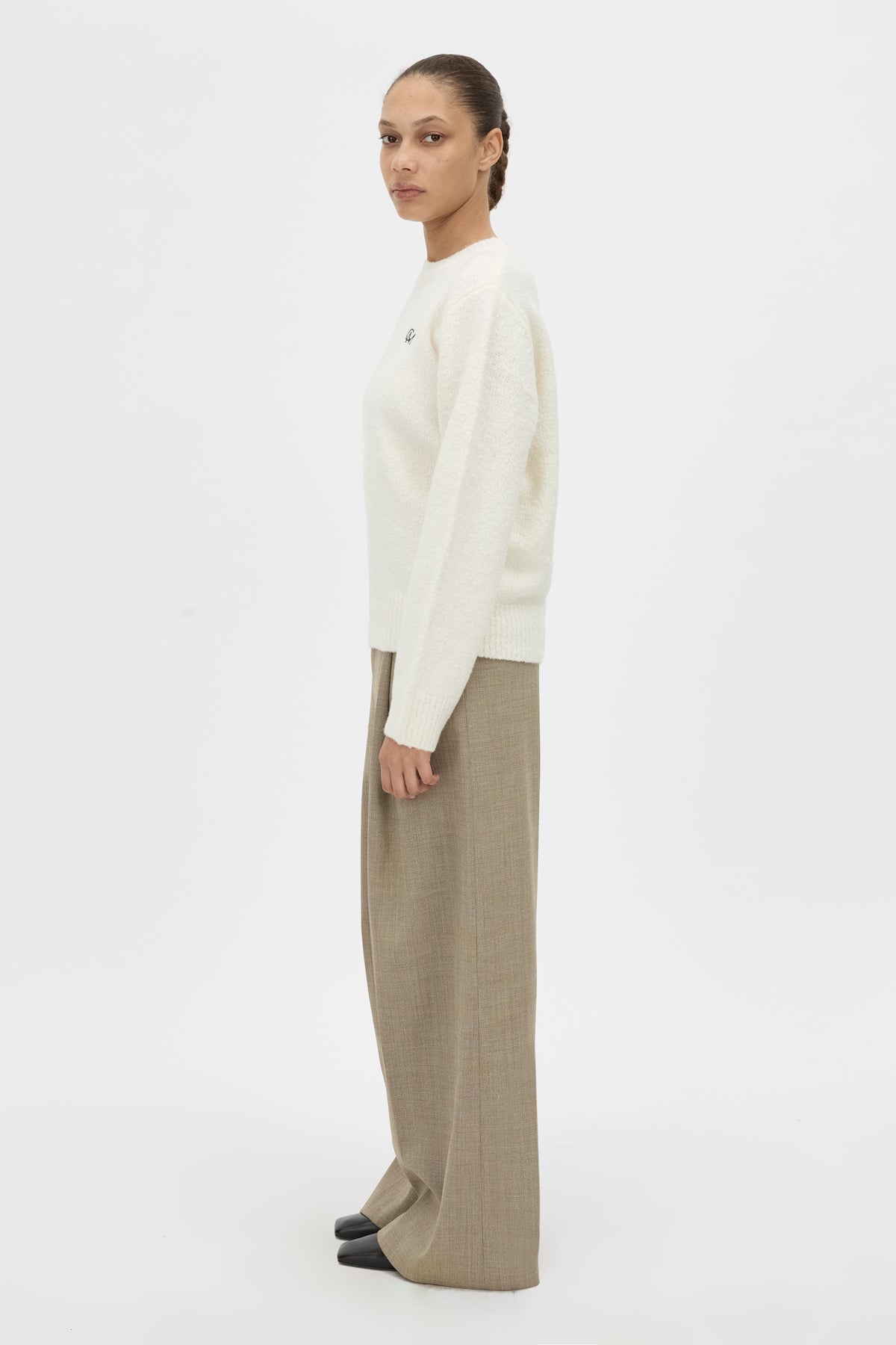 Camilla & Marc - Atlas Knit Sweater - Cream/Chocolate