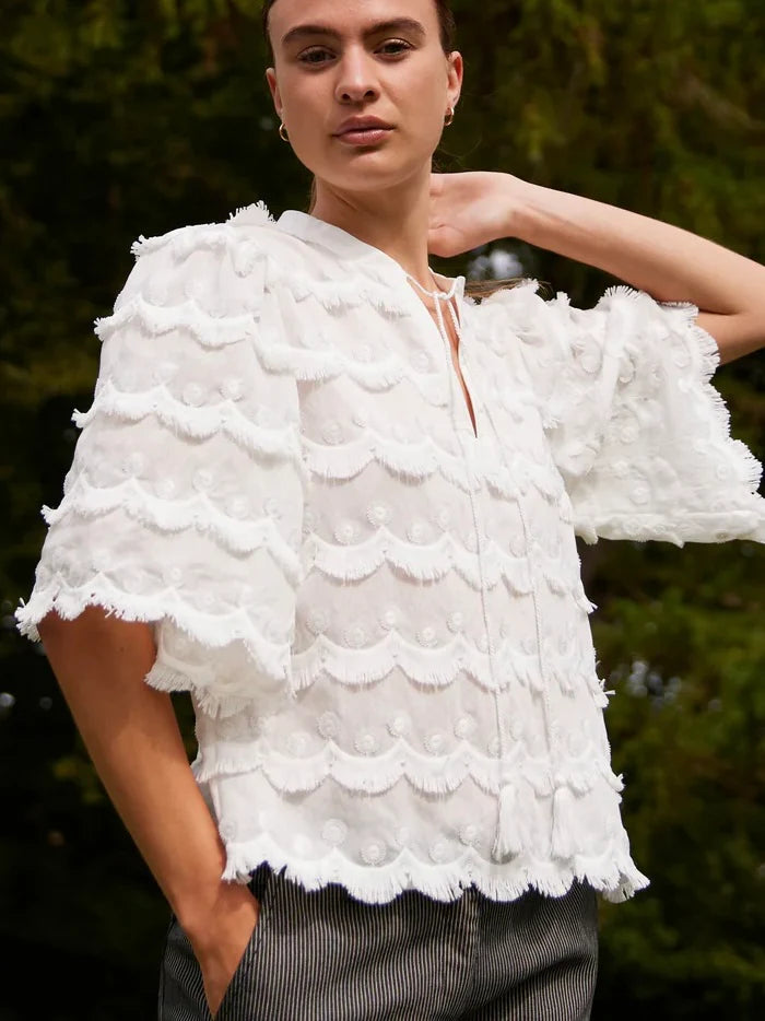 Rue de Femme - Fiorella Blouse - Off White