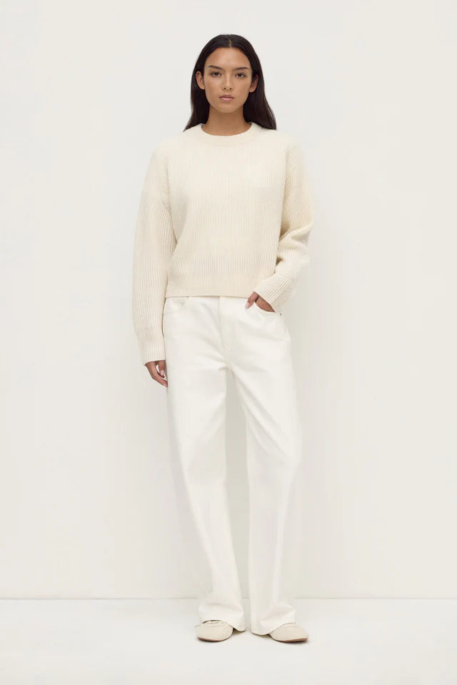 Assembly Label - Amerie Cashmere Knit Jumper - White