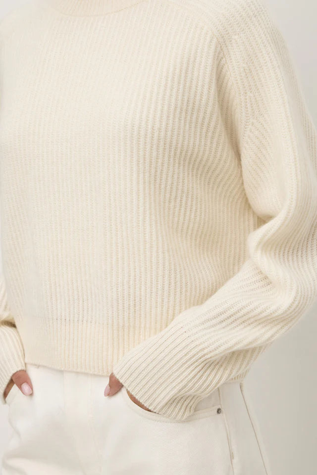 Assembly Label - Amerie Cashmere Knit Jumper - White