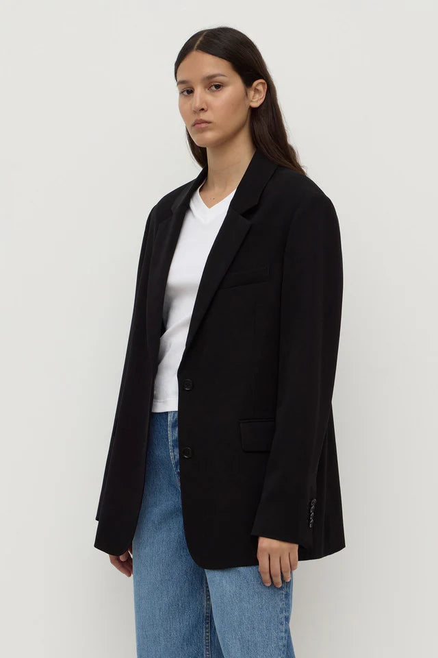 Assembly Label - Anika Wool Blazer - Black