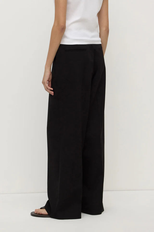Assembly Label - Anika Wool Pant - Black