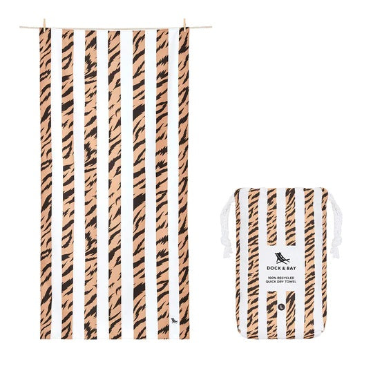 Dock & Bay Retreat Towel Fierce Tiger