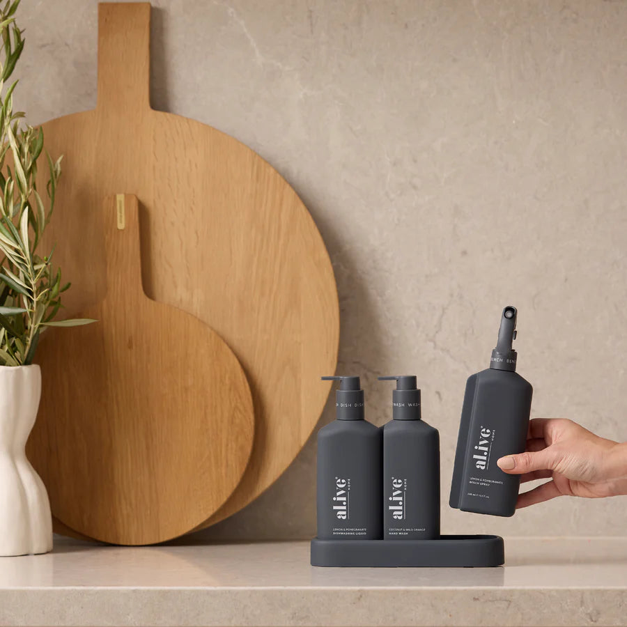 Al.ive- kitchen trio - lemon & pomegranate + coconut & wild orange
