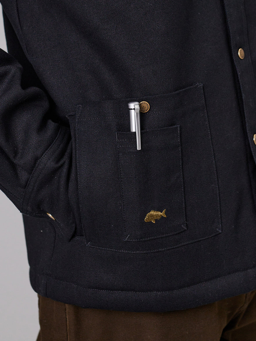 Just Another Fisherman - Boatbuilder Jacket 3.0 - Black