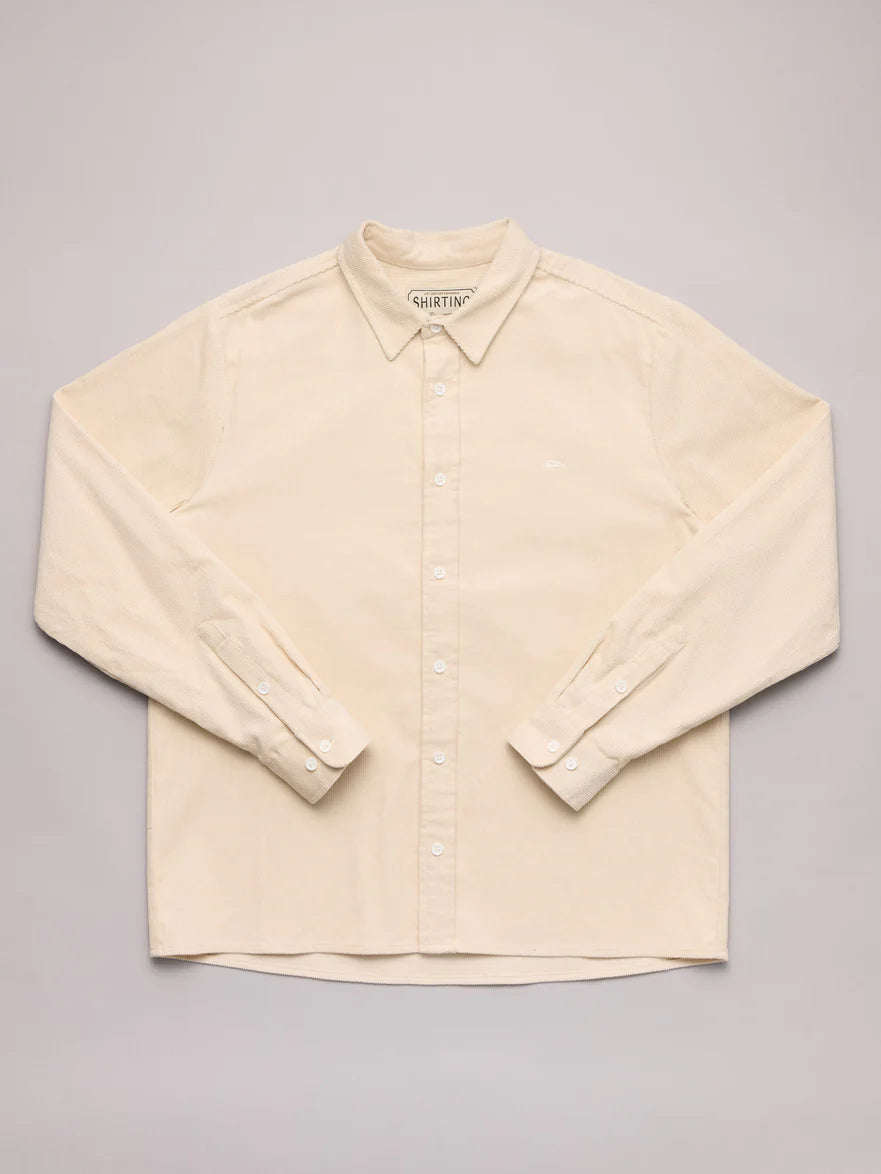 Just Another Fisherman - Boxy Ripple Shirt - Bone