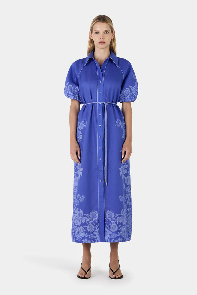 Hansen & Gretel - Brioni Midi Dress - Baja Bloom