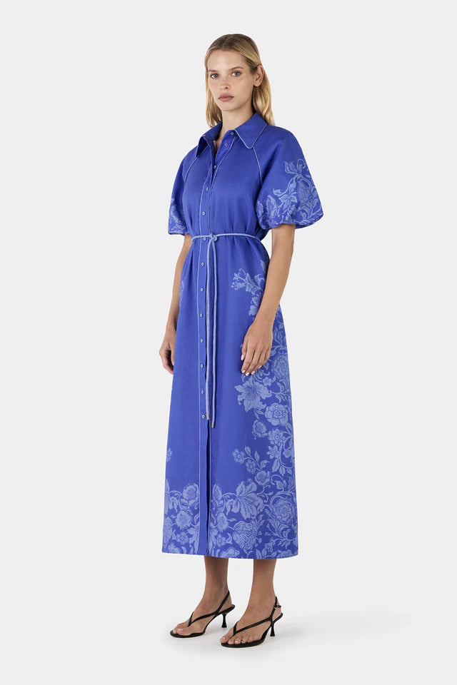 Hansen & Gretel - Brioni Midi Dress - Baja Bloom