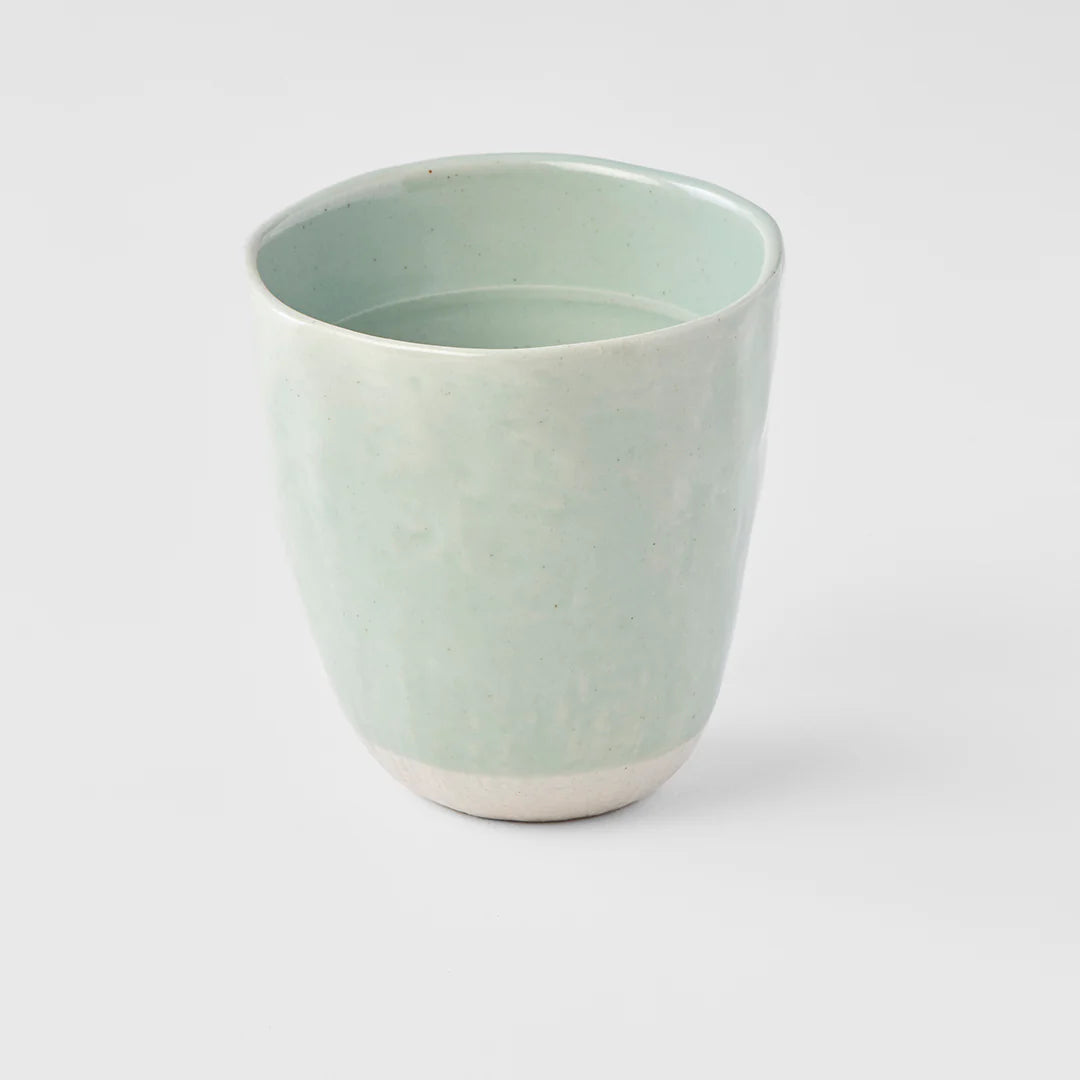Naibu - Teal Lopsided Large Mug