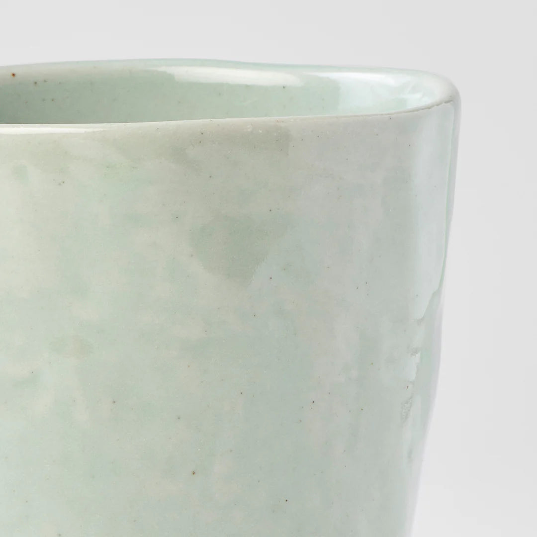 Naibu - Teal Lopsided Large Mug