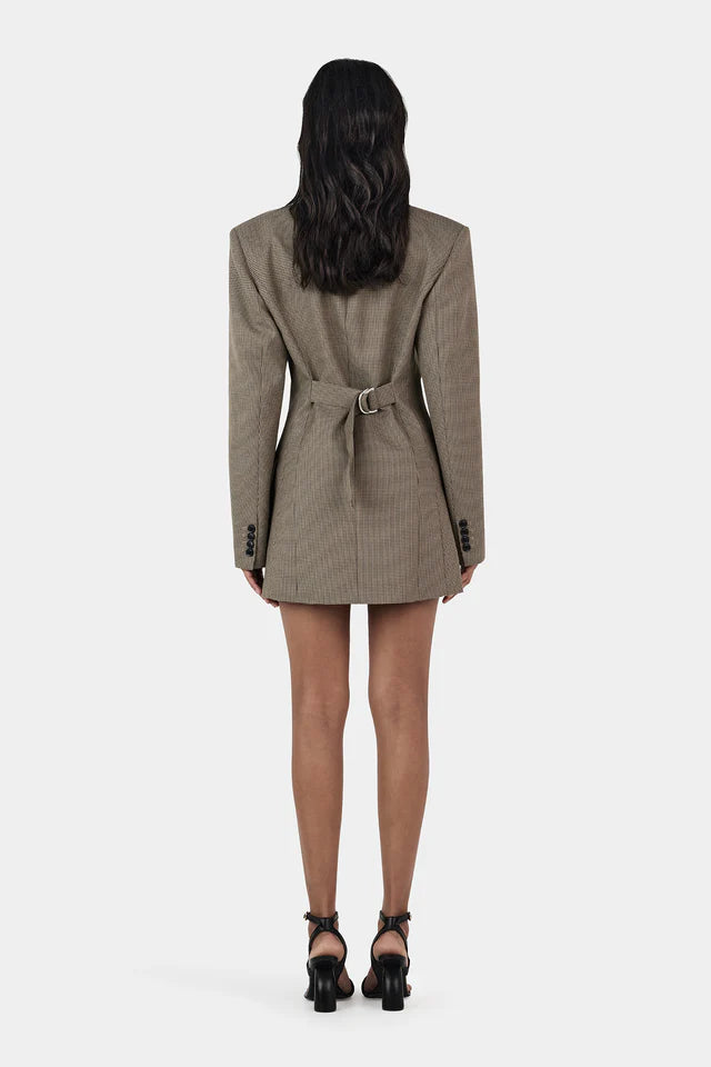 Hansen & Gretel - Callum Blazer Dress - Chestnut