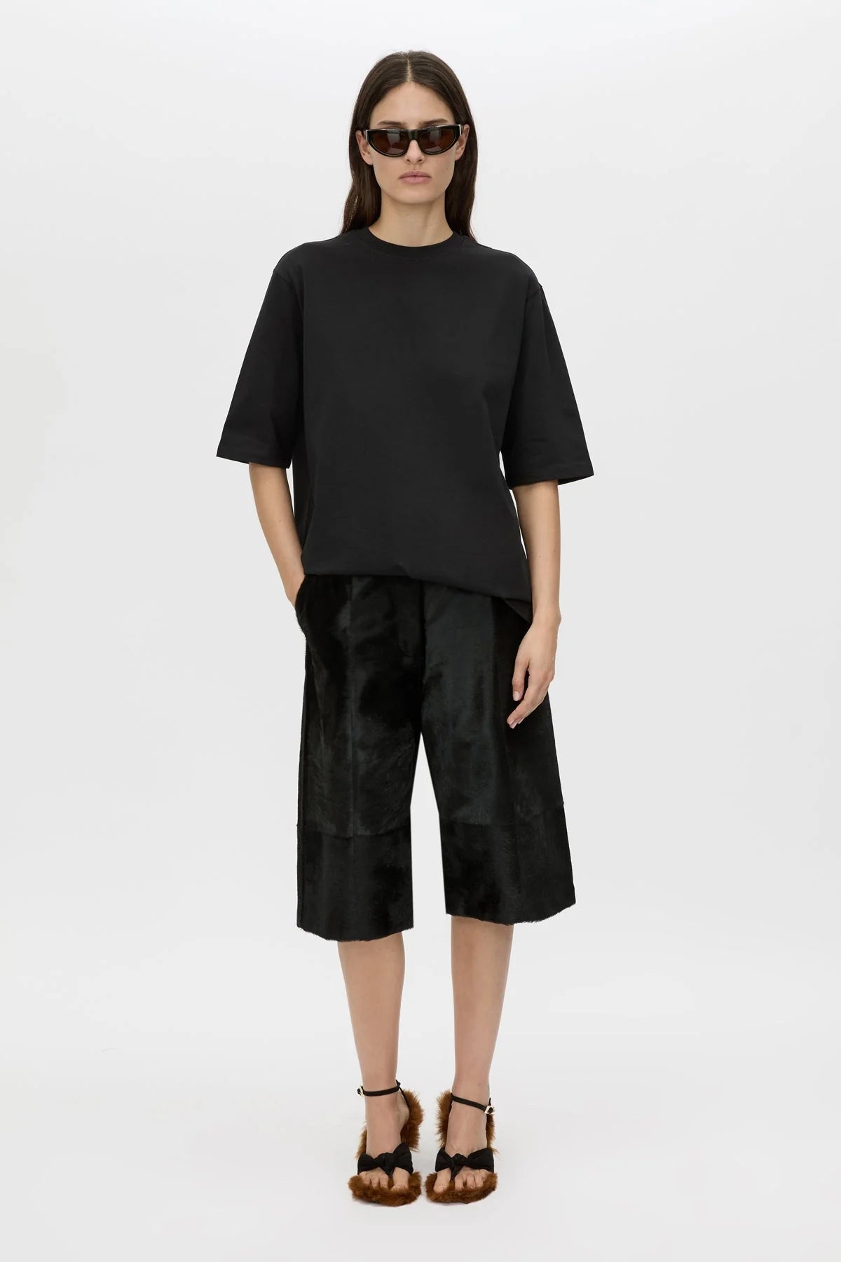 Camilla and Marc - Briar Cut Out Tee - Black