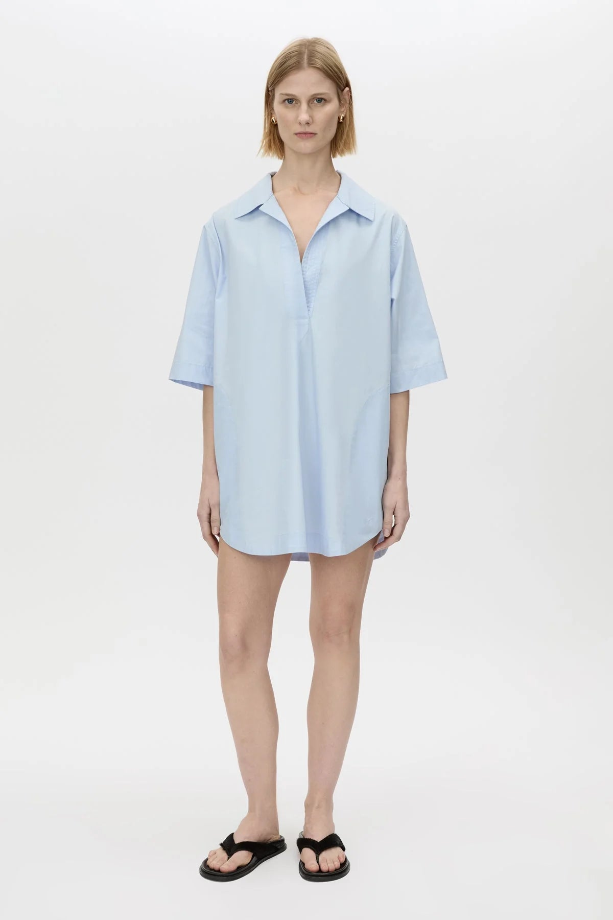Camilla and Marc - Cumulus Shirt Dress - Light Blue