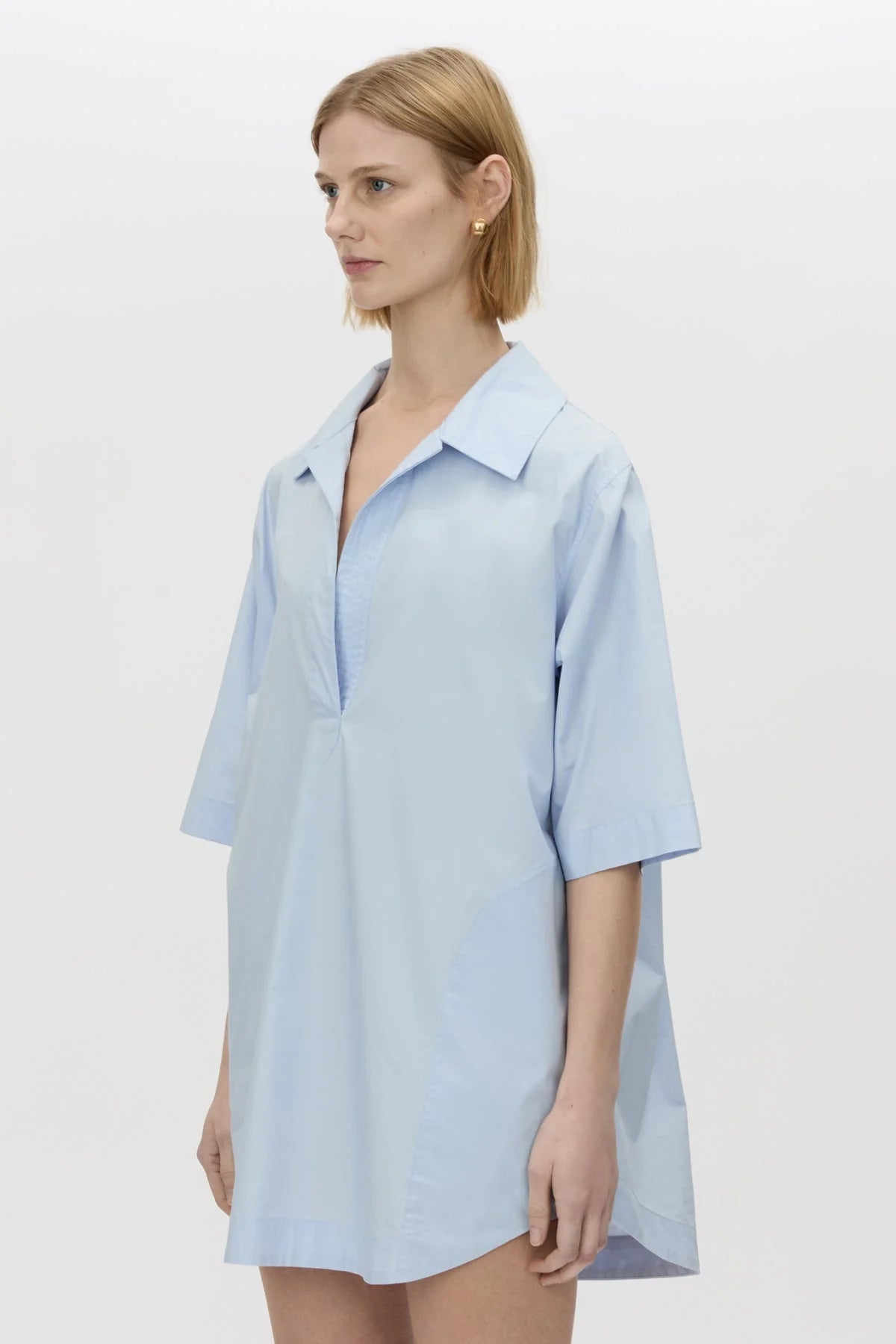 Camilla and Marc - Cumulus Shirt Dress - Light Blue