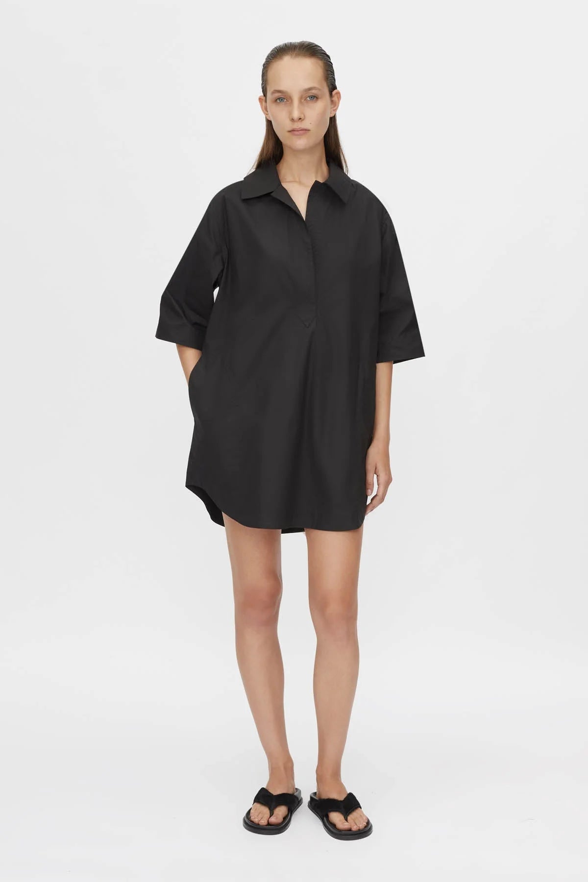 Camilla and Marc - Cumulus Shirt Dress - Black
