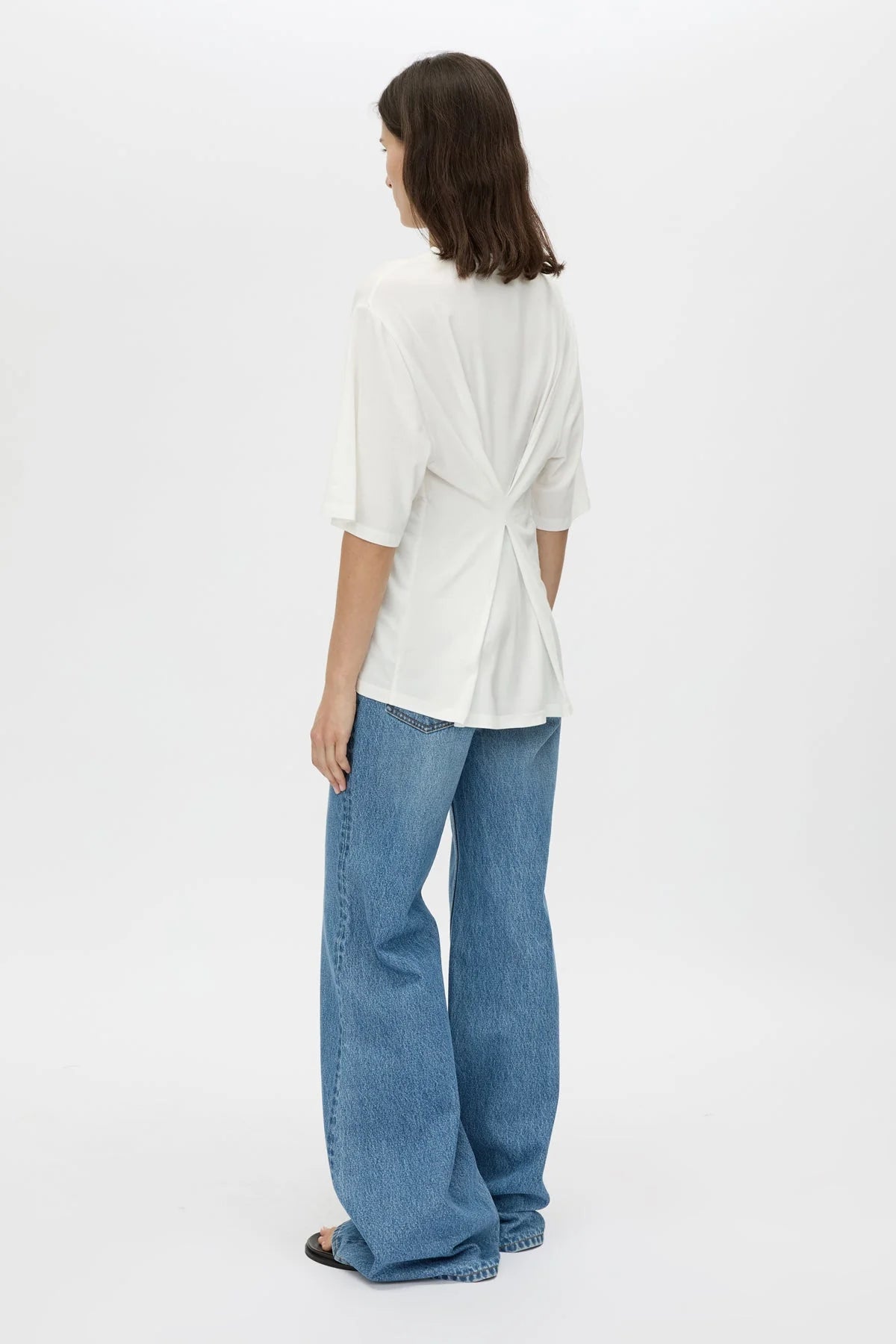 Camilla and Marc - Felton Draped Tee - White