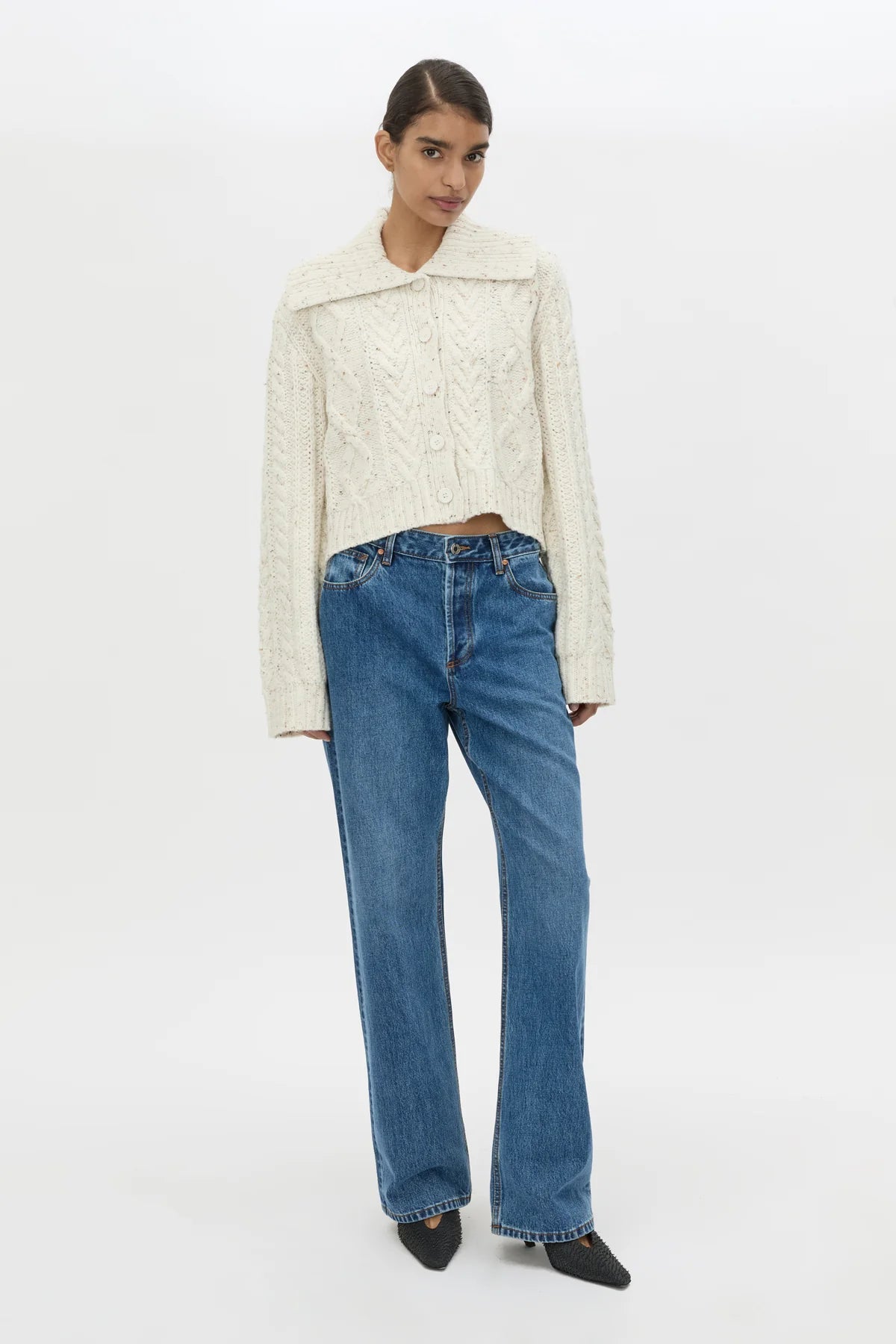 Camilla and Marc - Oria Knit Cardigan - Marble