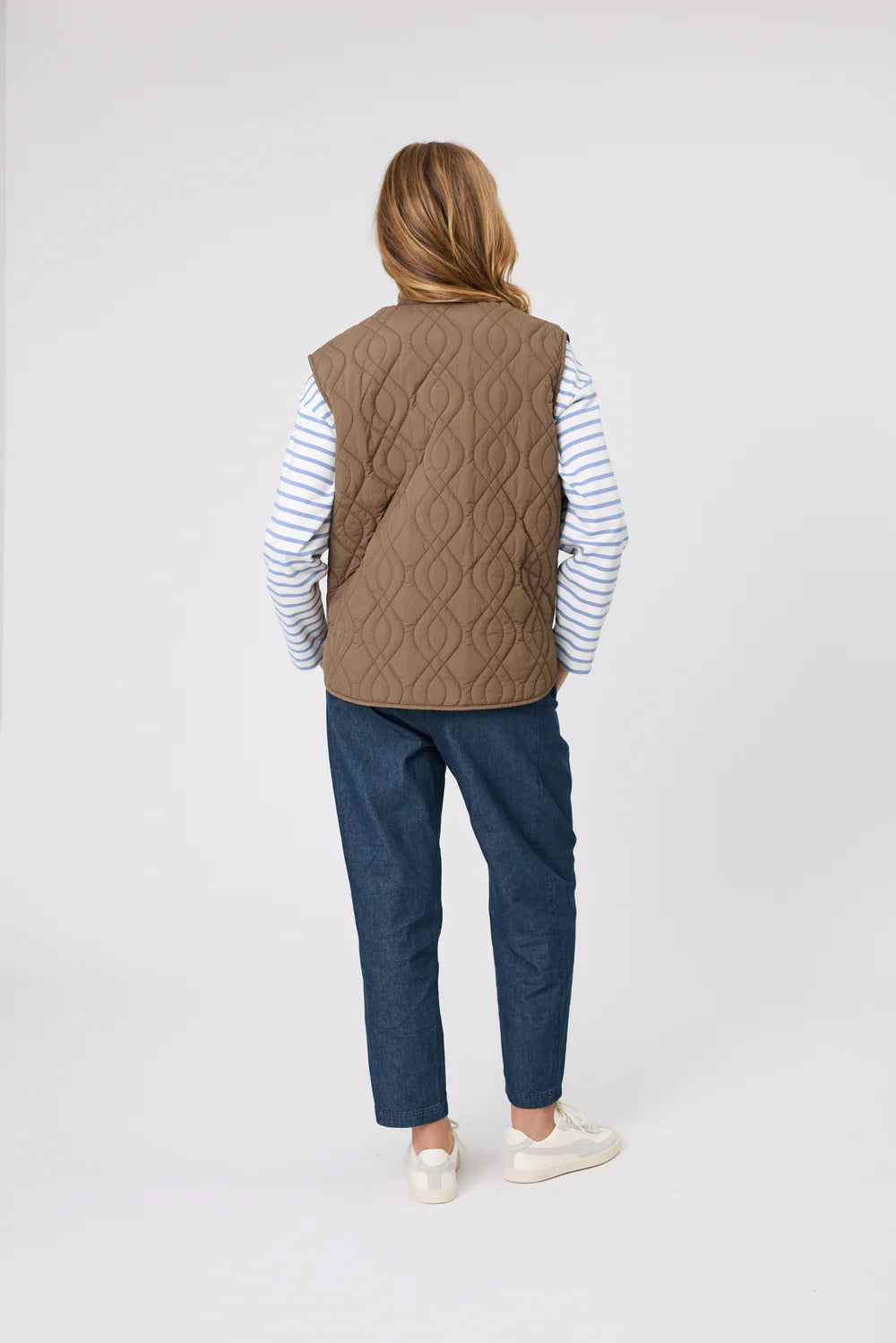 Marlow - Colorado Quilted Vest - Mocha