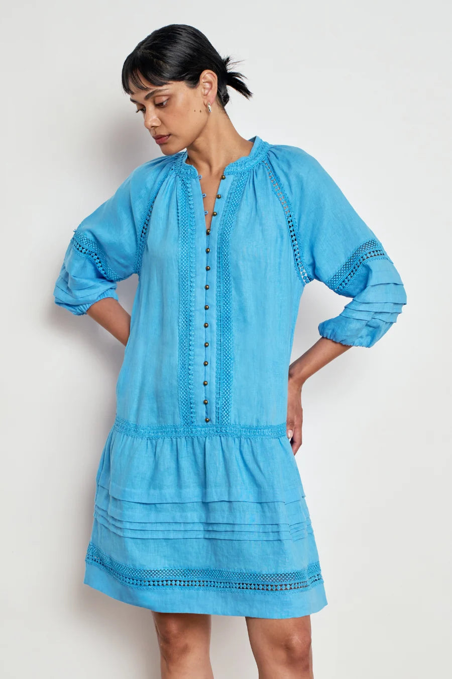ZOE KRATZMANN - JOSTLE DRESS - LAGOON