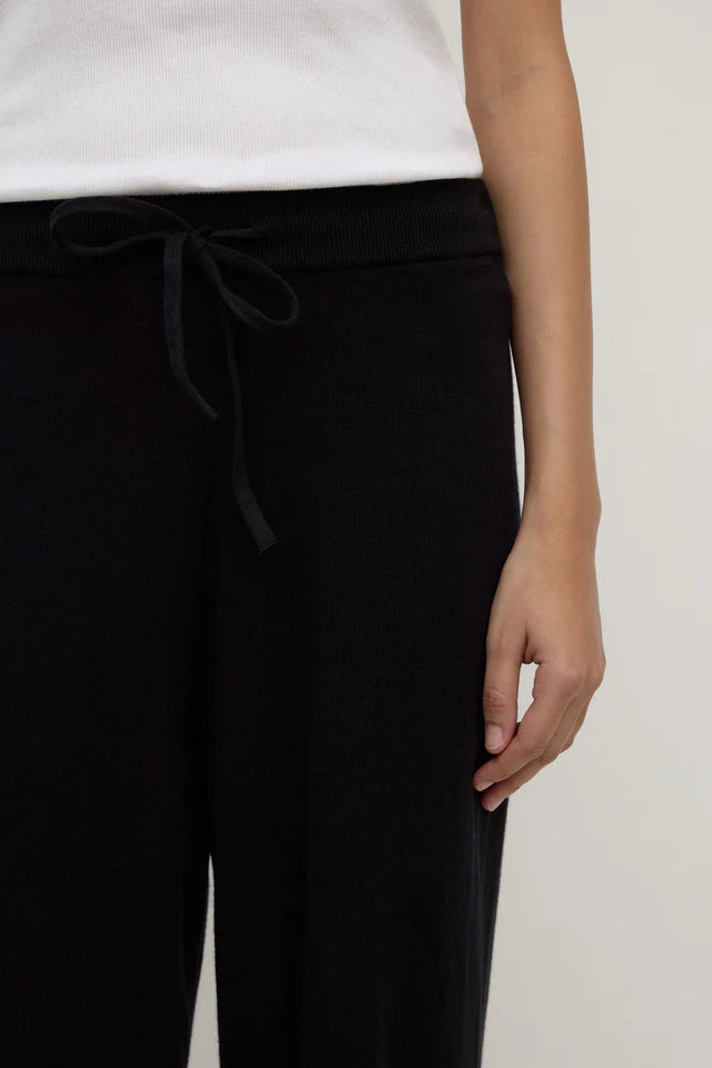 Assembly Label - Cotton Cashmere Lounge Pants - Black