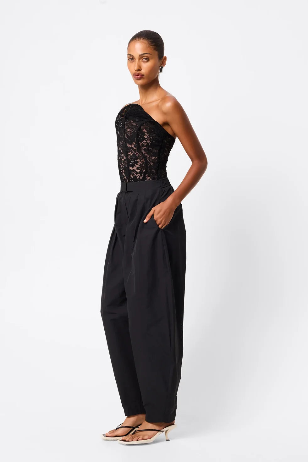 MOSSMAN - COVE PANT - BLACK