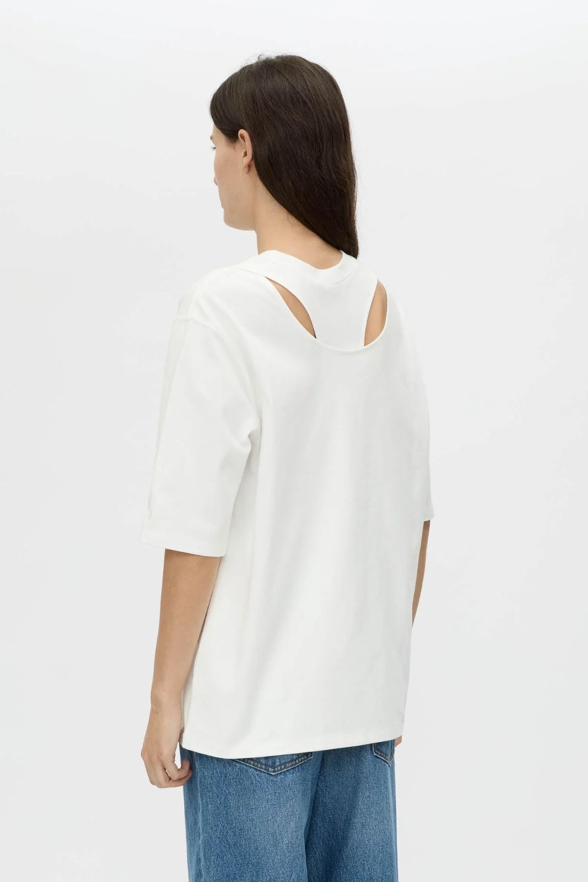 Camilla and Marc - Briar Cut Out Tee - Soft White