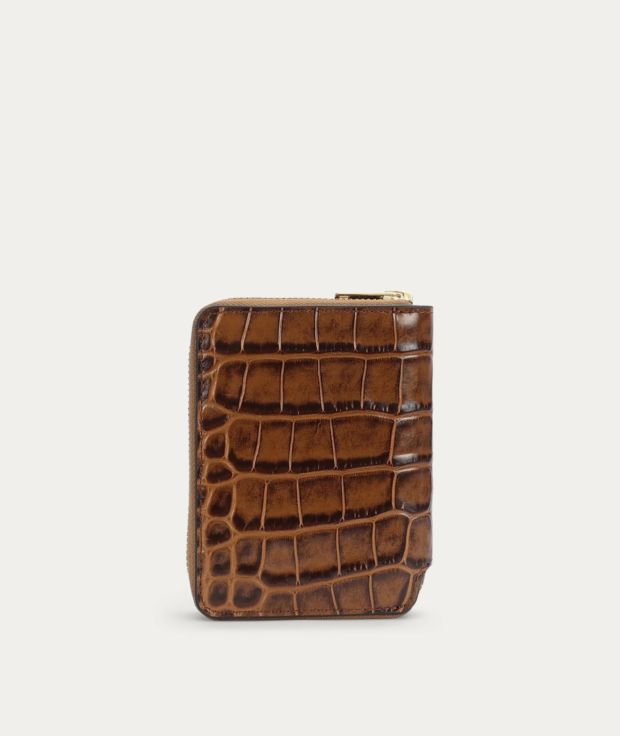 Deadly Ponies - Mini Wallet - Toffee Croc