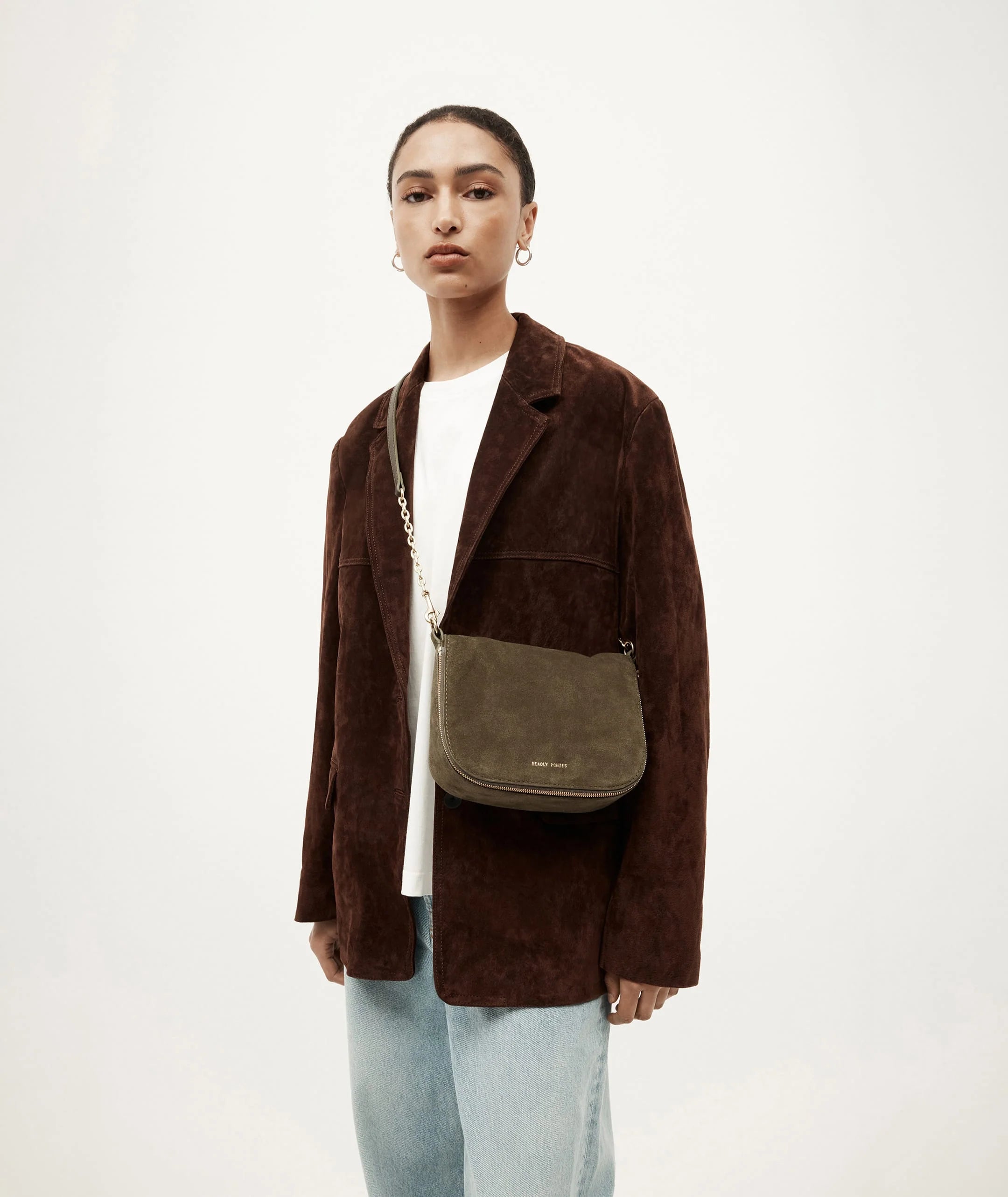 Deadly Ponies - Mr Mini Chainmail - Kale Suede