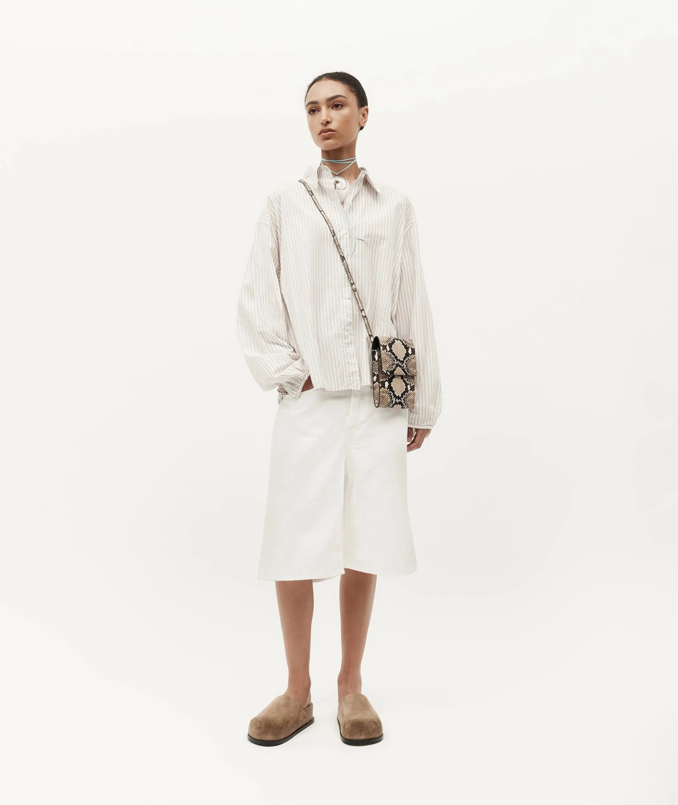 Deadly Ponies - Poucheroo - Leather Strap - Birch Python