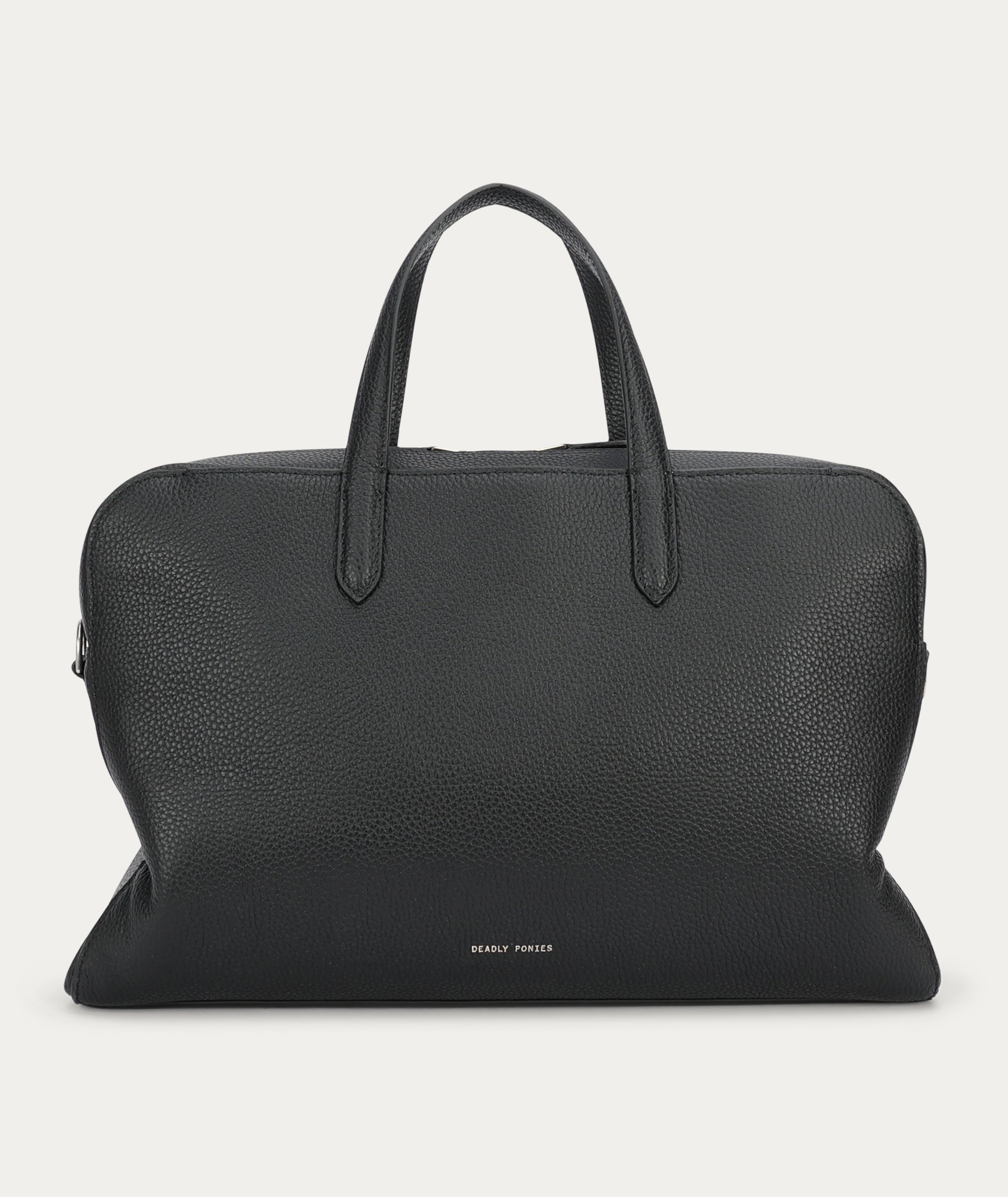 Deadly Ponies - Zorro Briefcase - Black/Silver